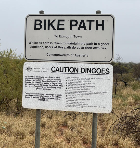 The Exmouth Cycle Path – talk about extreme!